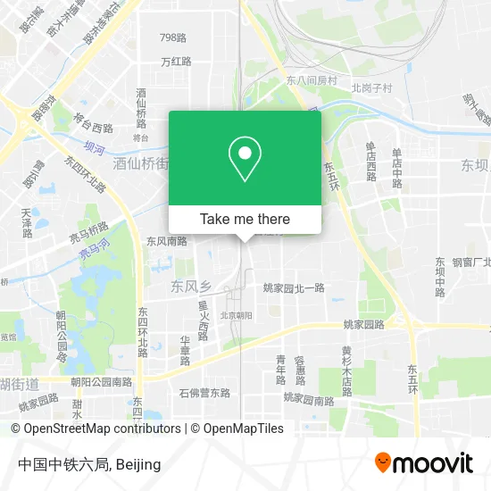 中国中铁六局 map