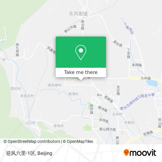 迎风六里-1区 map
