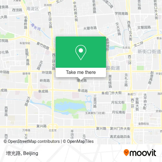增光路 map