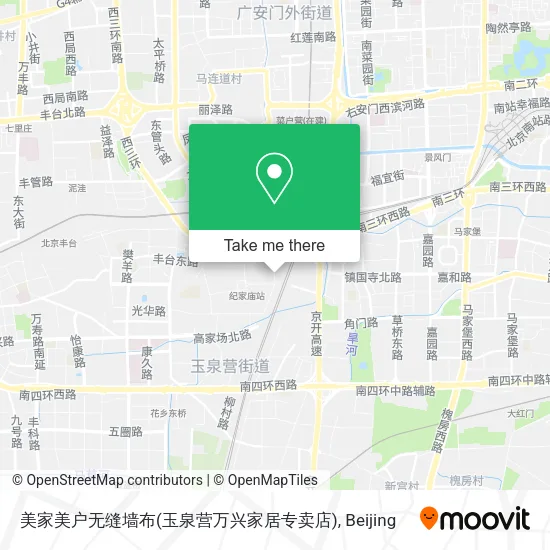 美家美户无缝墙布(玉泉营万兴家居专卖店) map
