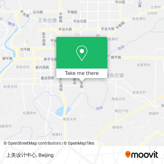 上美设计中心 map
