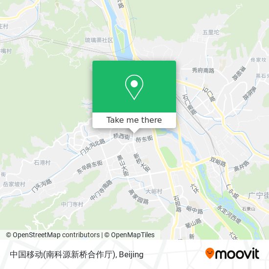 中国移动(南科源新桥合作厅) map