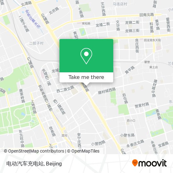 电动汽车充电站 map