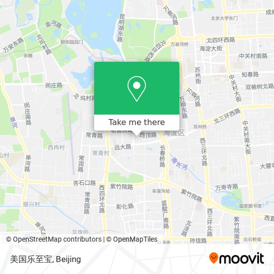 美国乐至宝 map