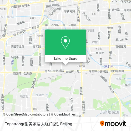 Topstrong(集美家居大红门店) map
