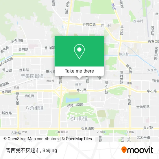 晋西凭不厌超市 map
