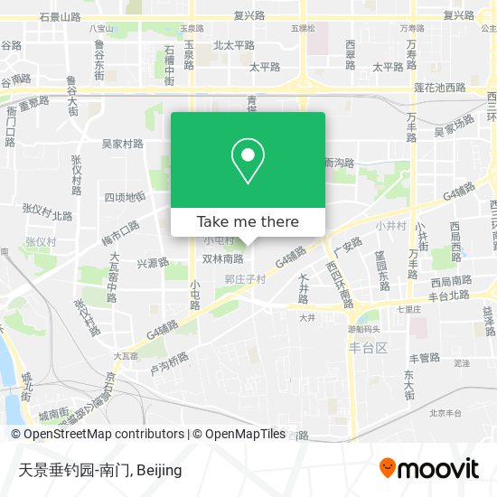 天景垂钓园-南门 map
