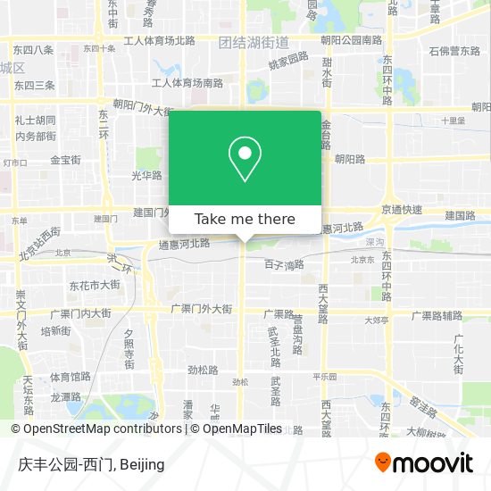 庆丰公园-西门 map