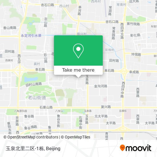 玉泉北里二区-1栋 map