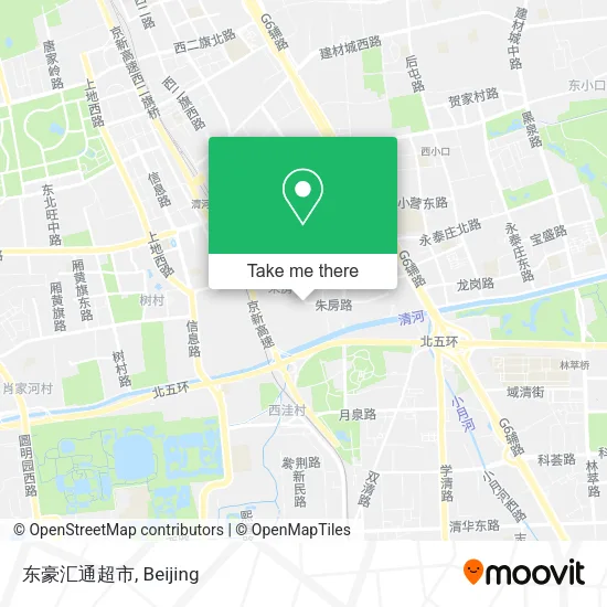 东豪汇通超市 map