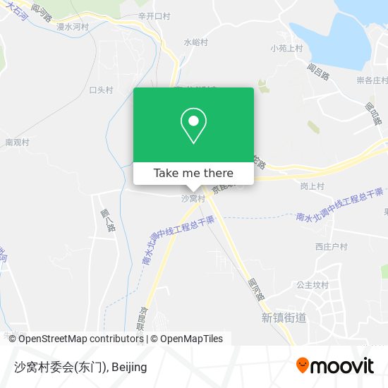 沙窝村委会(东门) map