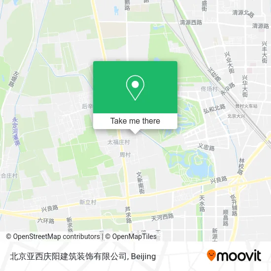 北京亚西庆阳建筑装饰有限公司 map