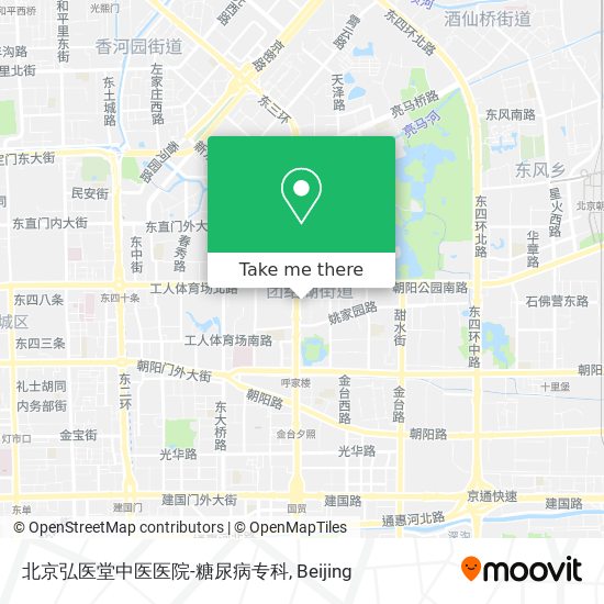北京弘医堂中医医院-糖尿病专科 map