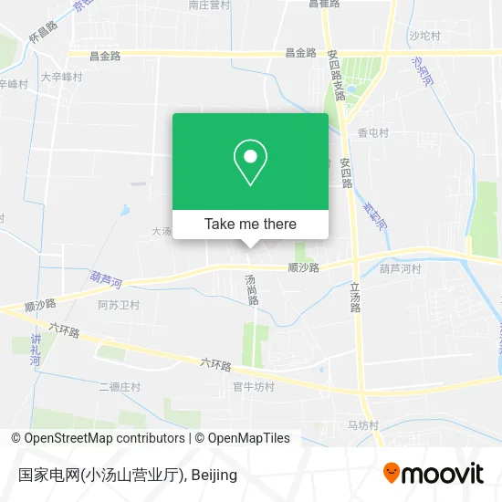 国家电网(小汤山营业厅) map