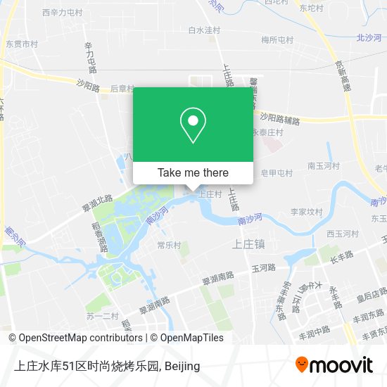 上庄水库51区时尚烧烤乐园 map