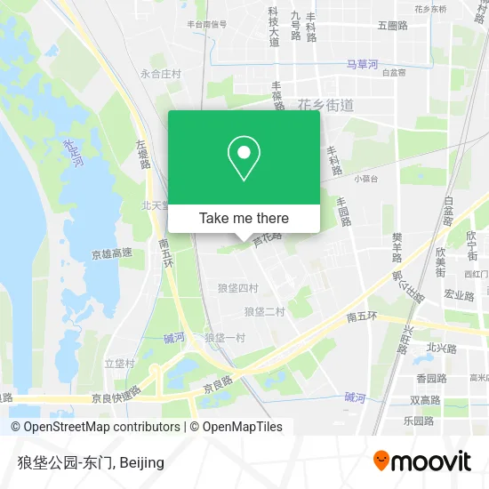 狼垡公园-东门 map