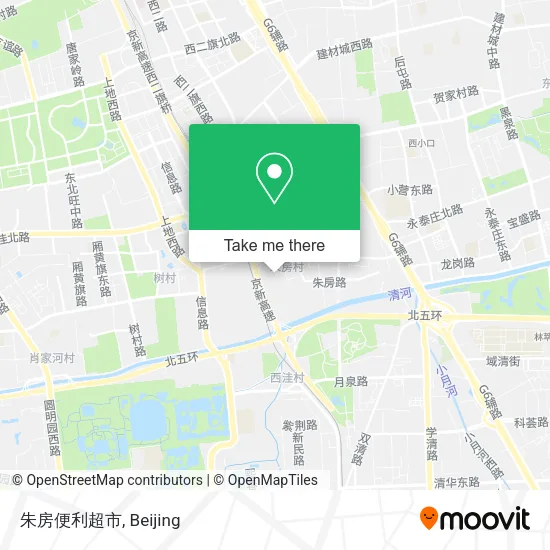 朱房便利超市 map