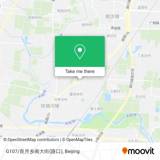 G107/良月乡南大街(路口) map