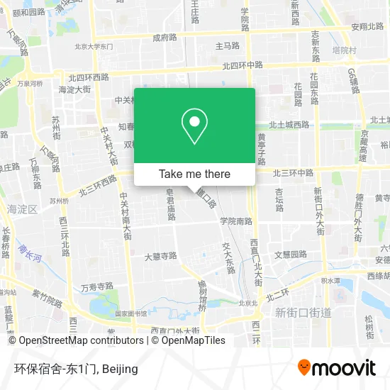 环保宿舍-东1门 map