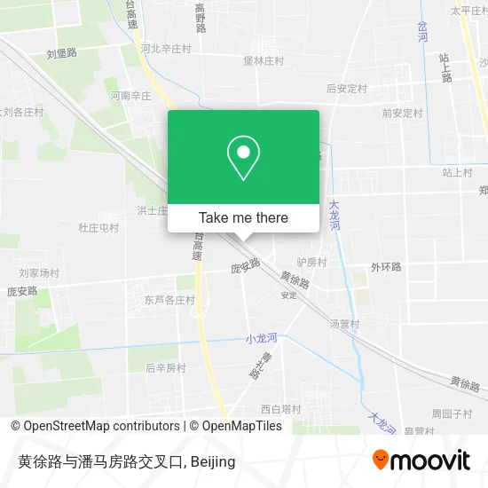黄徐路与潘马房路交叉口 map