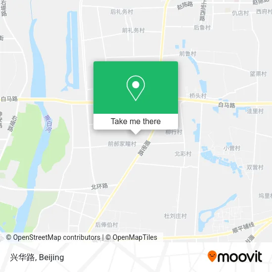 兴华路 map