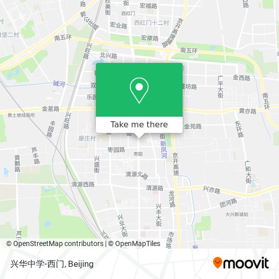 兴华中学-西门 map
