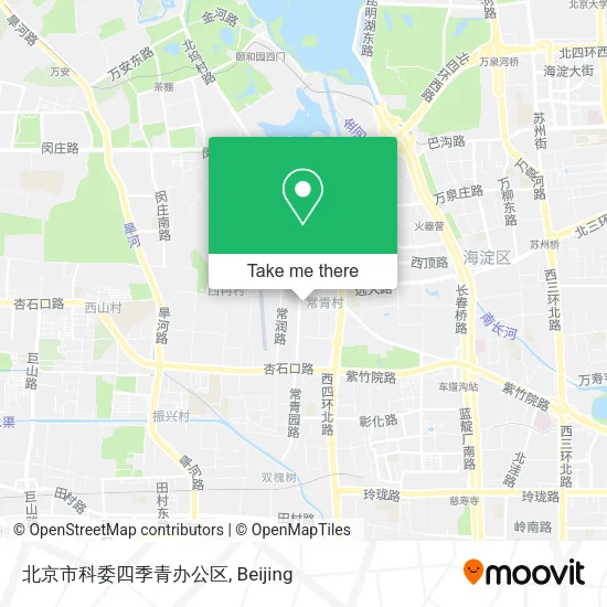 北京市科委四季青办公区 map