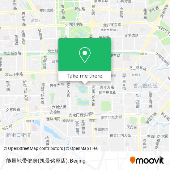 能量地带健身(凯景铭座店) map