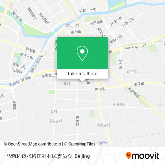 马驹桥镇张格庄村村民委员会 map
