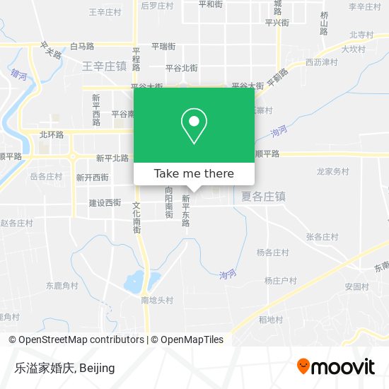 乐溢家婚庆 map