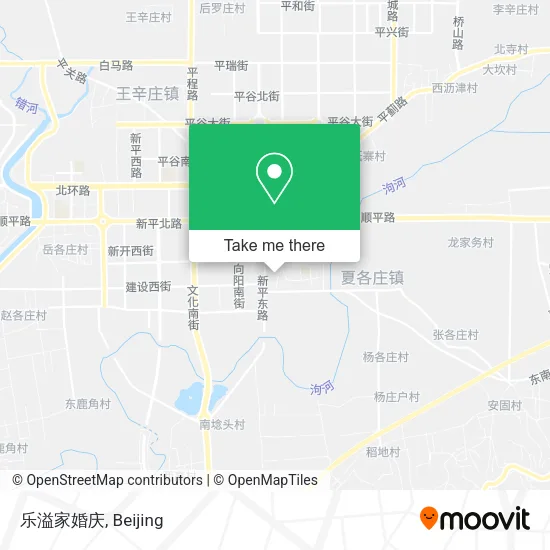 乐溢家婚庆 map