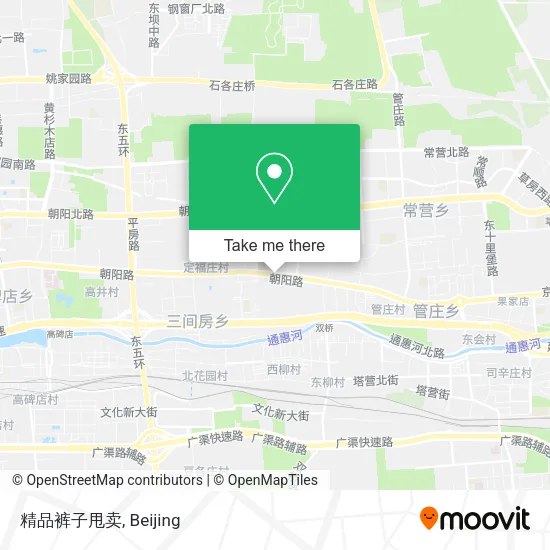 精品裤子甩卖 map
