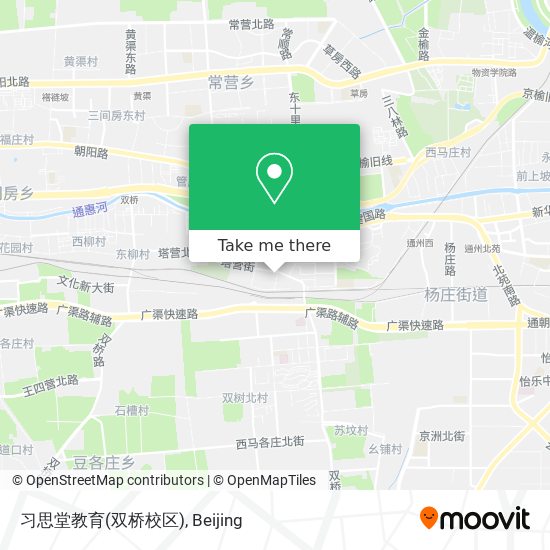 习思堂教育(双桥校区) map