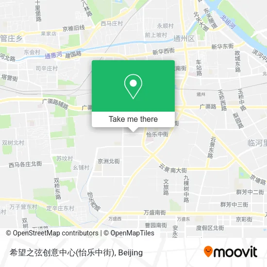 希望之弦创意中心(怡乐中街) map