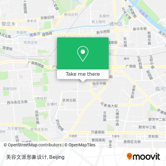美容文派形象设计 map