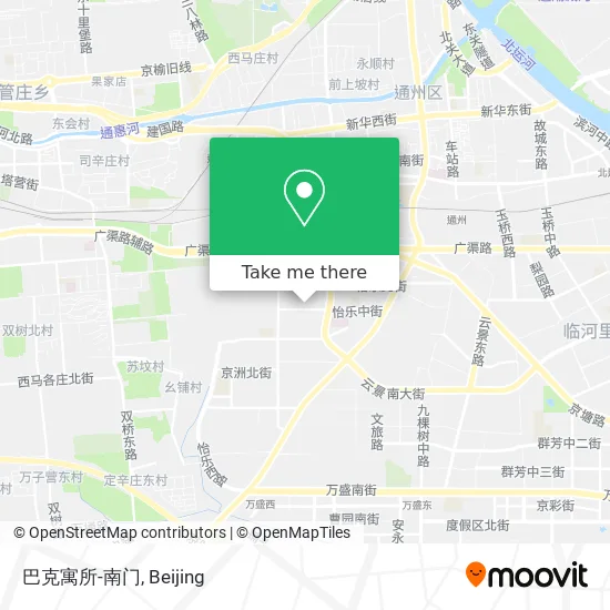 巴克寓所-南门 map