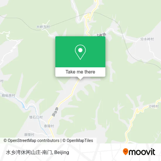 水乡湾休闲山庄-南门 map