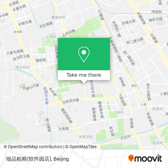 细品粗粮(软件园店) map