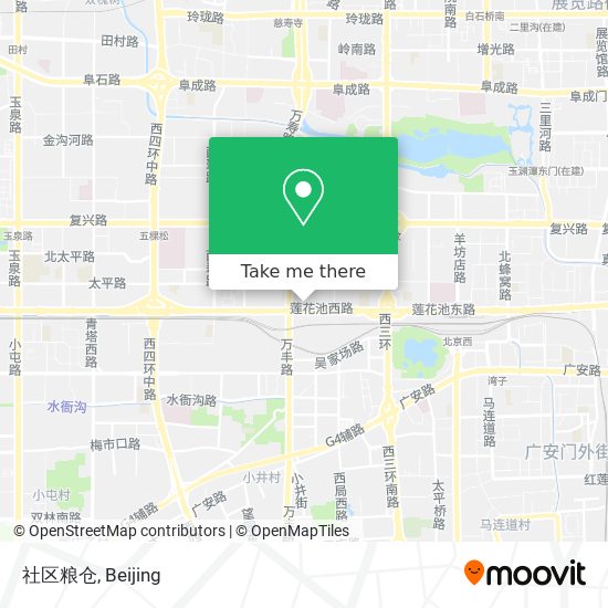 社区粮仓 map