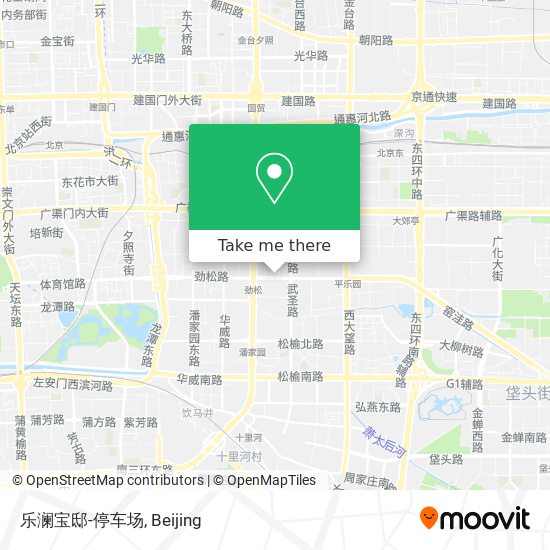 乐澜宝邸-停车场 map