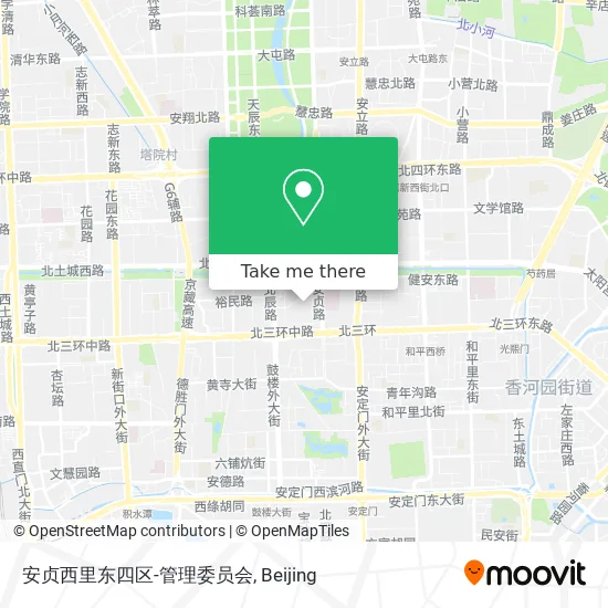 安贞西里东四区-管理委员会 map