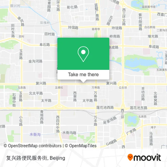 复兴路便民服务街 map