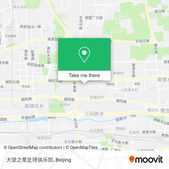 大望之星足球俱乐部 map