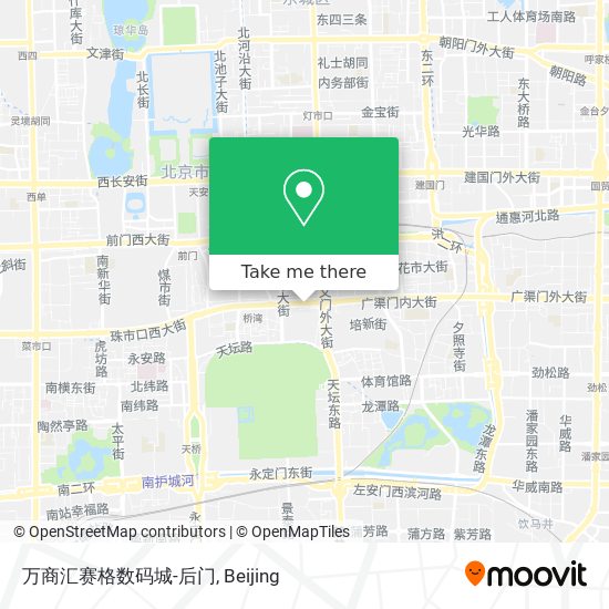 万商汇赛格数码城-后门 map