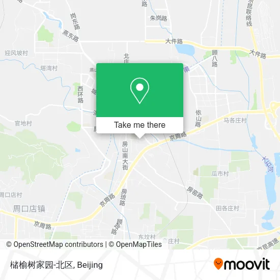 槠榆树家园-北区 map