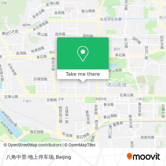八角中里-地上停车场 map