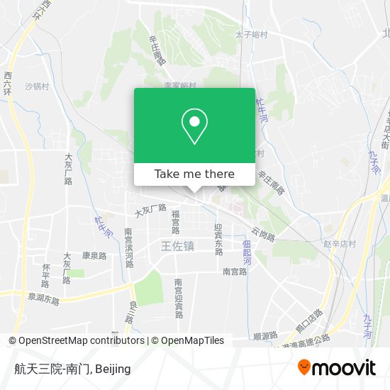 航天三院-南门 map