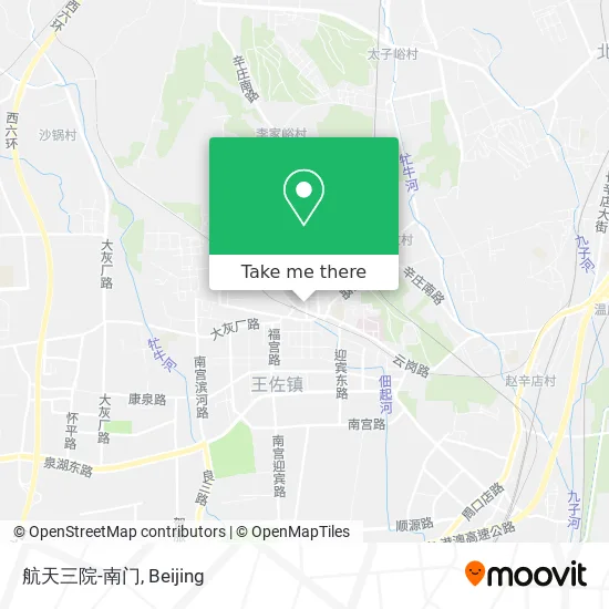 航天三院-南门 map