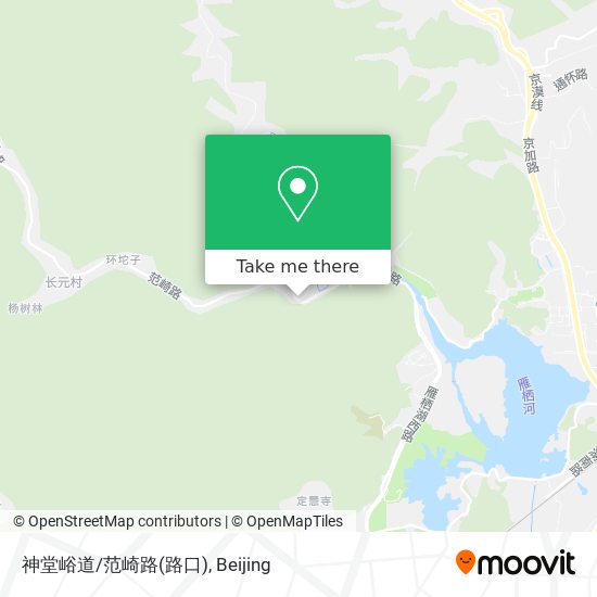 神堂峪道/范崎路(路口) map