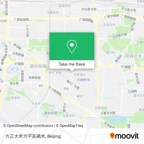 方正大米方宇富硒米 map